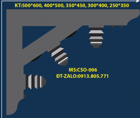 Thạch cao | MẪU CON TIỆN LỤC BÌNH LAN CAN XI MĂNG TRANG TRÍ NHÀ ĐẸP
